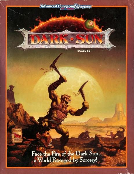 Dark Sun (Tabletop Game) .